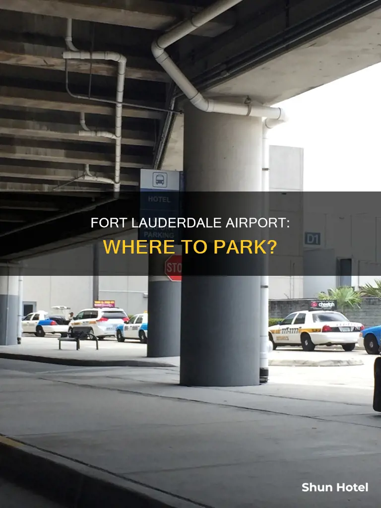 can you park at fort lauderdale airport