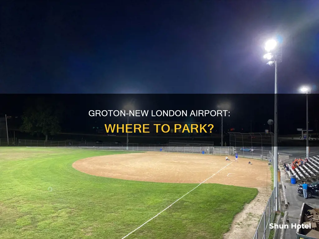 can you park at groton new london airport