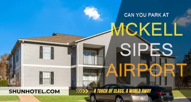 Parking Availability at McKellar-Sipes Airport