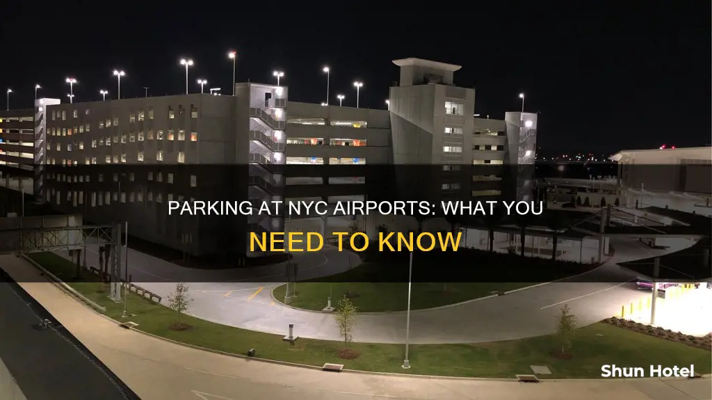can you park at the nyc airport without flying