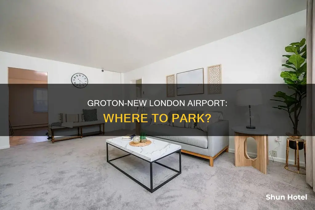 can you park atgroton new london airport