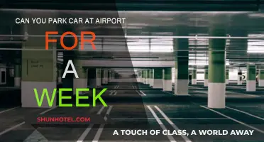 Parking Your Car at the Airport: A Week-Long Guide