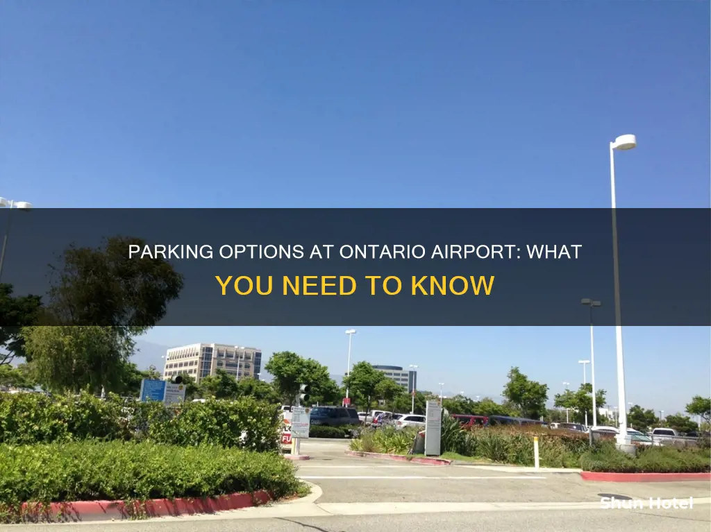 can you park your car at ontario airport