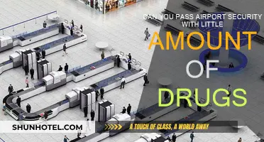 Airport Security: Can You Risk Carrying Drugs?