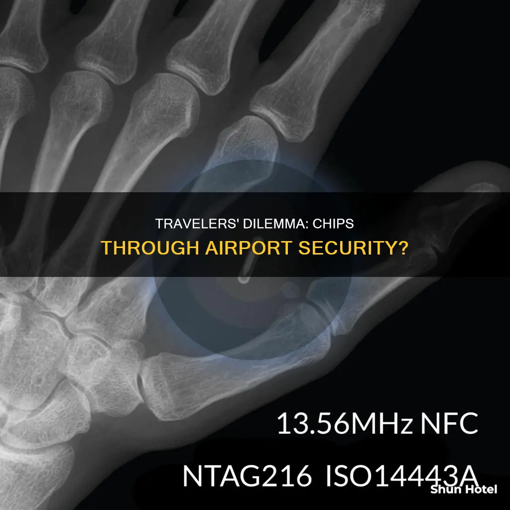 can you pass chips through airport security