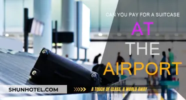 How to Buy a Suitcase at the Airport