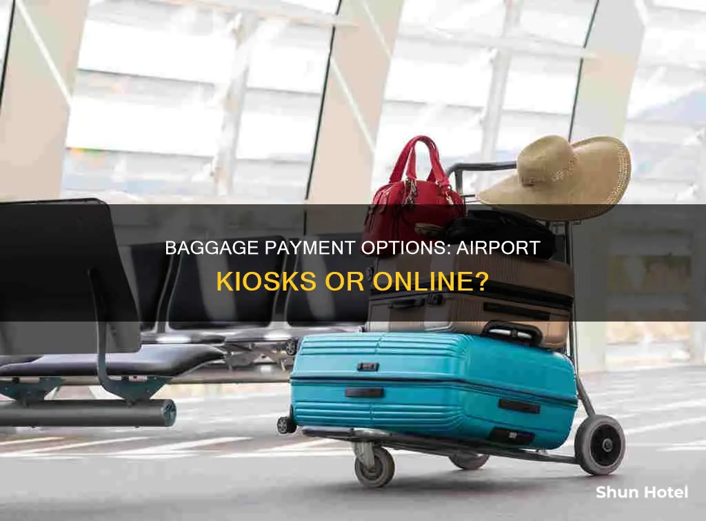 can you pay for baggage at airport