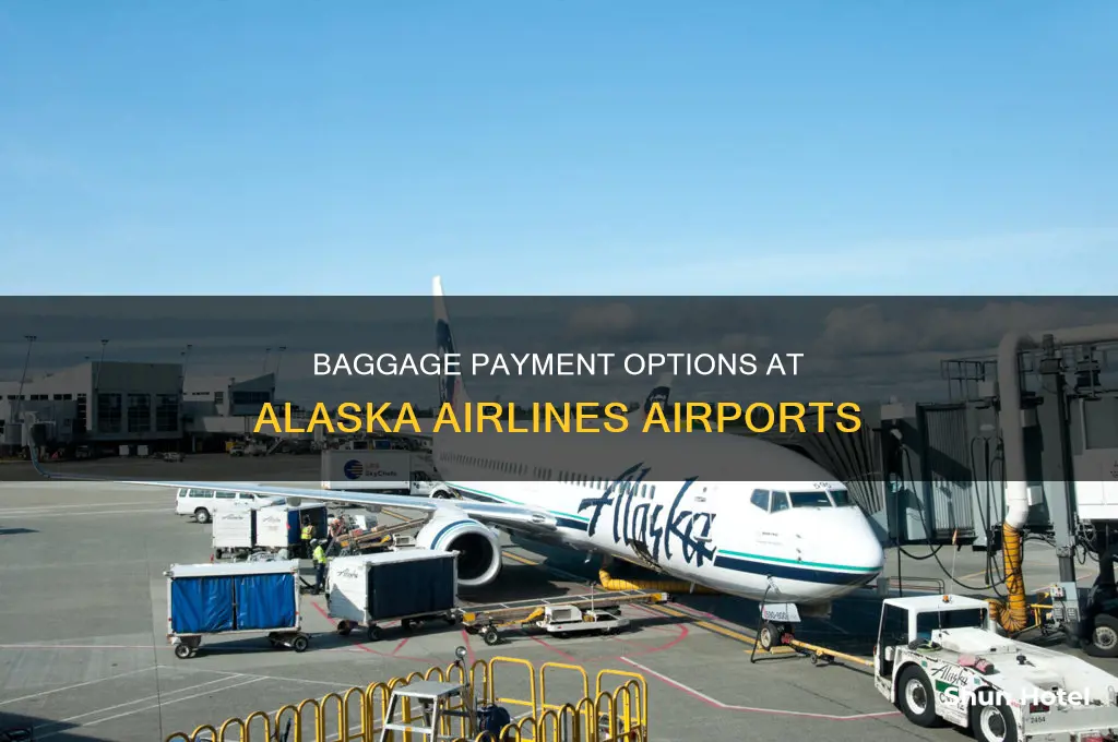 can you pay for baggage at the airport alaska airlines