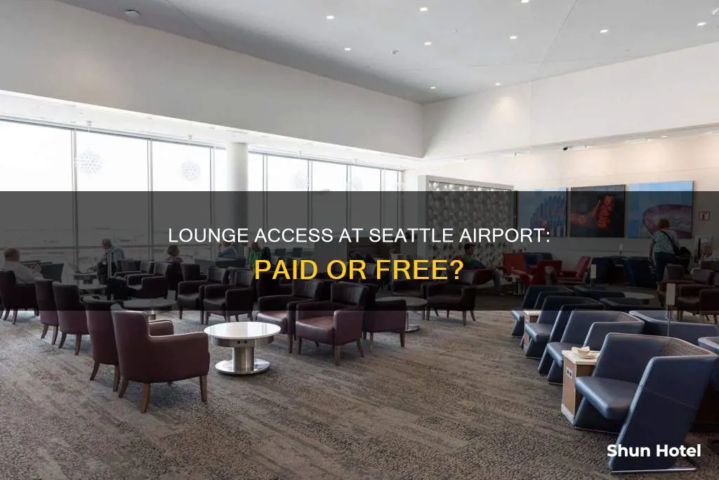 can you pay for lounge at seattle airport