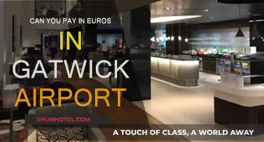 Paying in Euros at Gatwick Airport: Is it Possible?
