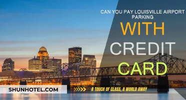 Louisville Airport Parking: Credit Card Payment Options