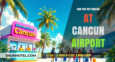 Cancun Airport: Paying the Visitax Fee