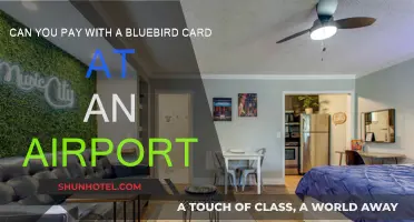 Travelers: Bluebird Card Airport Payment Options