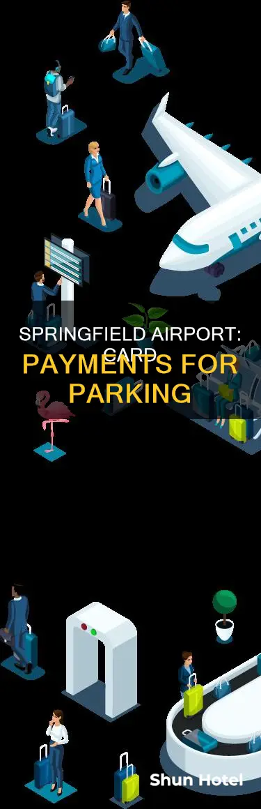 can you pay with card for parking at springfield airport