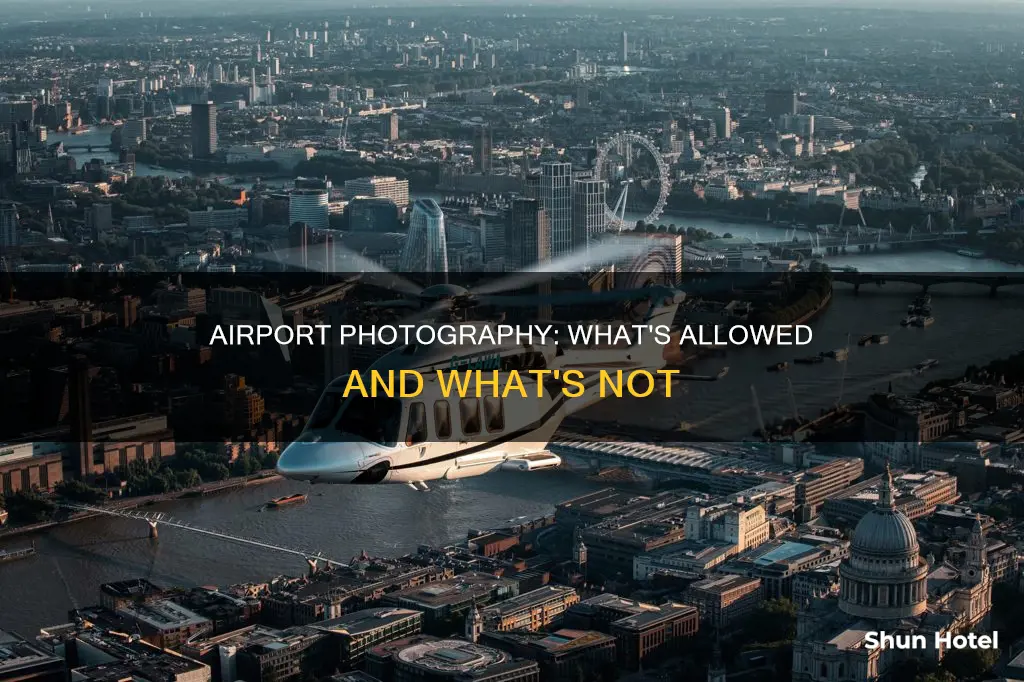 can you photograph in an airport