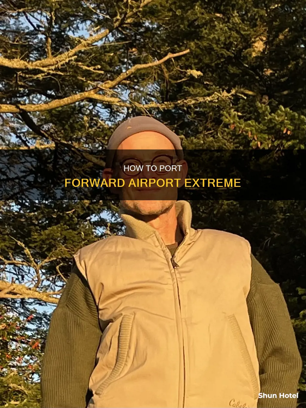 can you port forward airport extreme