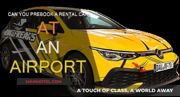 How to Prebook Rental Cars at Airports