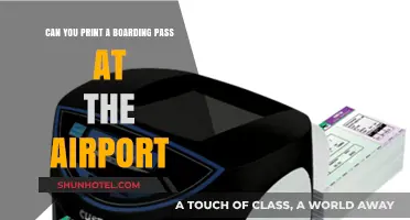 Printing Boarding Passes: Airport Kiosks to the Rescue
