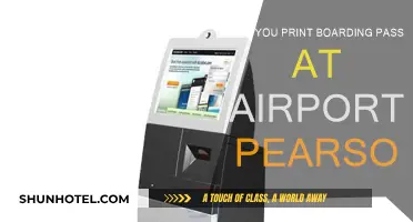 Printing Boarding Passes: Pearson Airport Kiosks