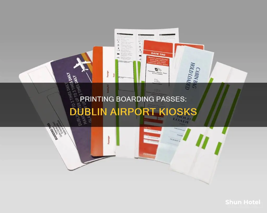 can you print boarding pass at dublin airport