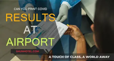 Covid Test Results: Can You Print at Airports?