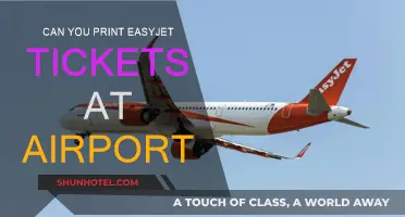 EasyJet Convenience: Print Boarding Passes at the Airport