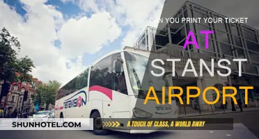 Stansted Airport: Printing Tickets On-Site