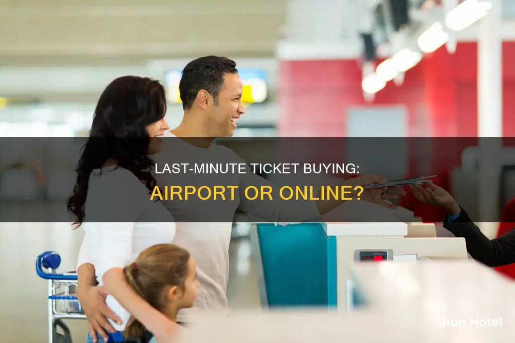 can you purcase an airline ticket at the airport
