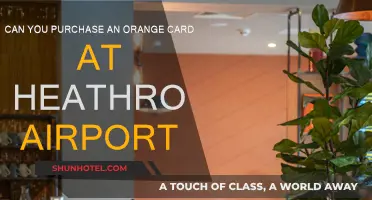 How to Get an Orange Card at Heathrow Airport?