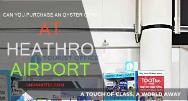Where to Buy Oyster Cards at Heathrow Airport