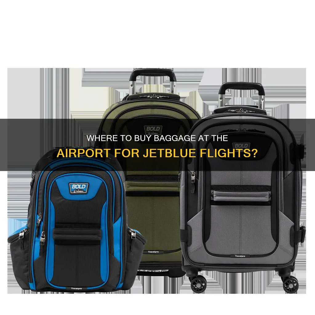 can you purchase baggage at the airport jetblue