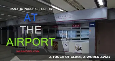 Last-Minute Euro Purchases: Airport Currency Exchange