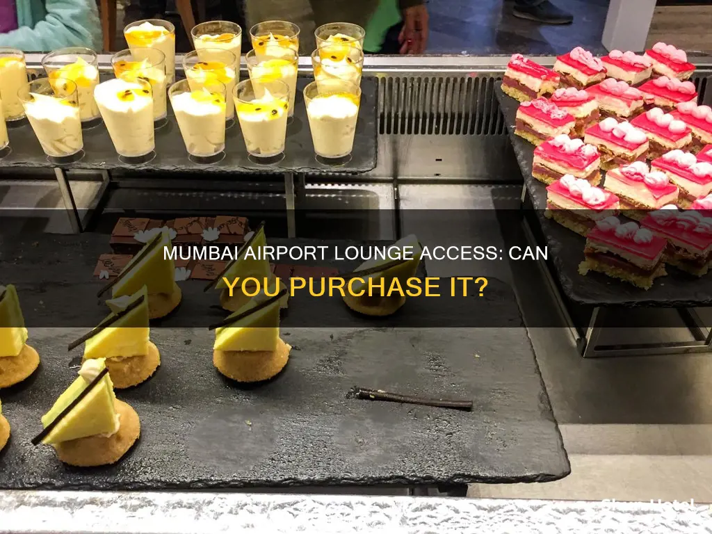 can you purchase lounge in mumbai airport