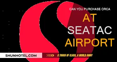 Where to Buy Orca Cards at Sea-Tac Airport