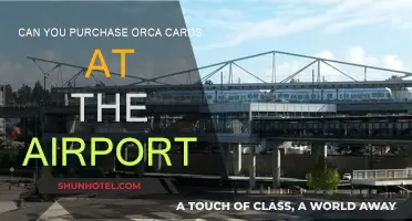 Purchasing Orca Cards: Airport Availability and Access