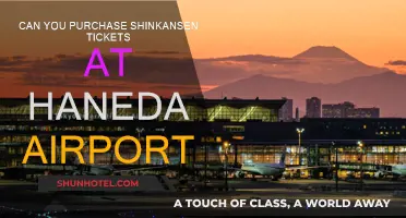 Shinkansen Tickets: Haneda Airport Purchase Options
