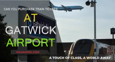 Purchasing Train Tickets at Gatwick Airport: Is It Possible?