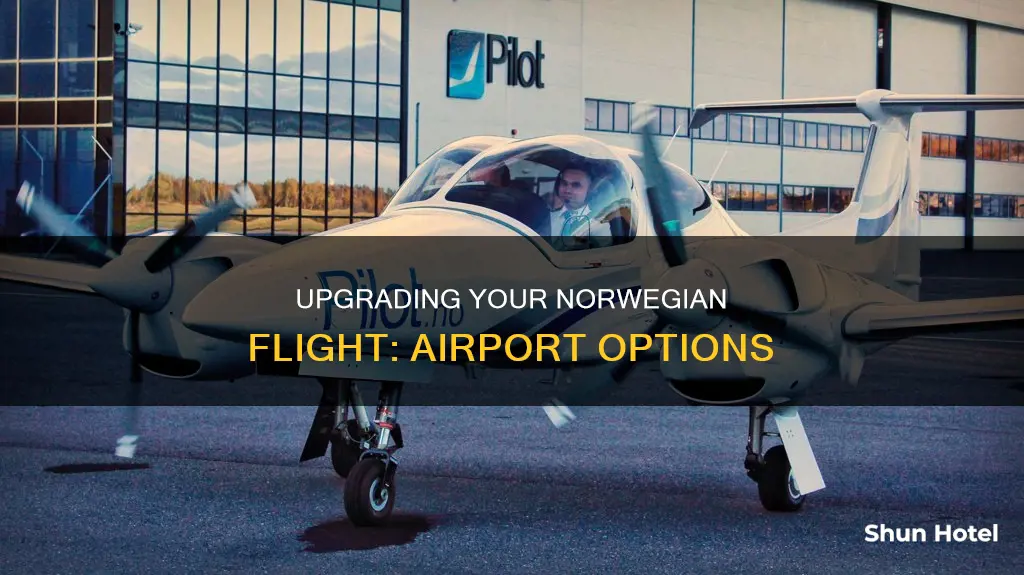 can you purchase upgrade for norwegian at airport