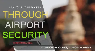 Airport Security and Instax: What You Need to Know