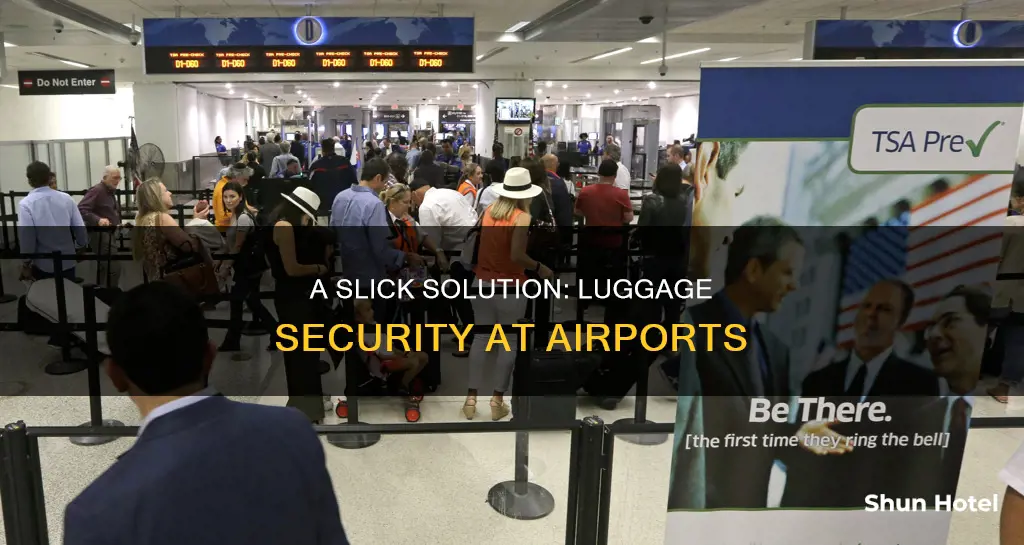 can you put s lick on checkedbags at the airport