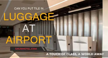 Airport Tile Transport: Packing and Security Tips