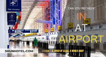 How to Efficiently Recheck-in at the Airport