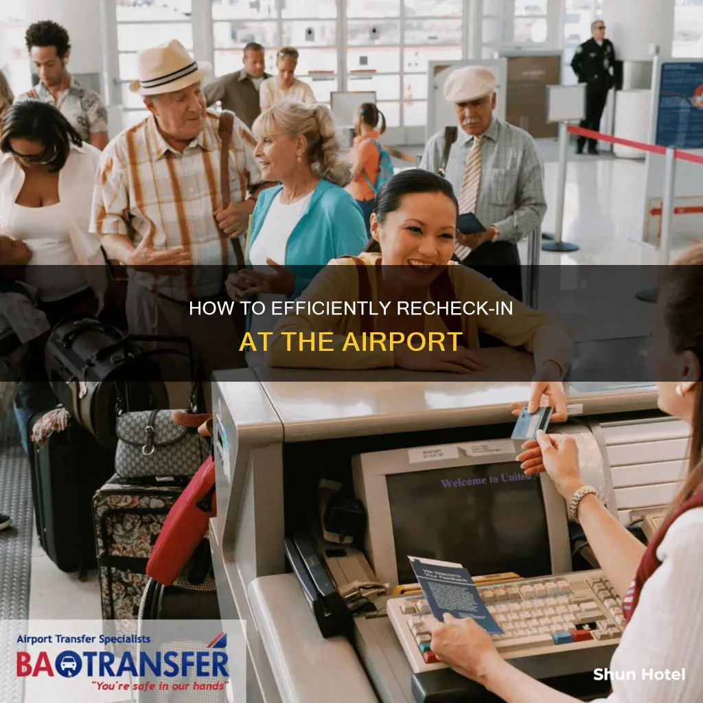 can you recheck in at airport