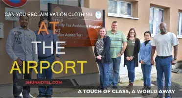 Reclaiming VAT on Clothing: Airport Edition