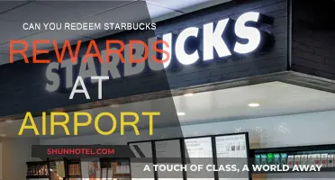 Redeeming Starbucks Rewards: Airport Edition