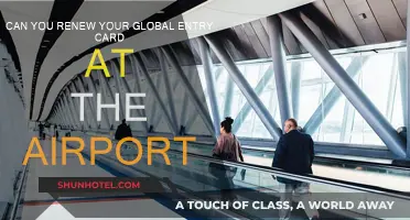 Global Entry Card Renewal: Airport Options Explored