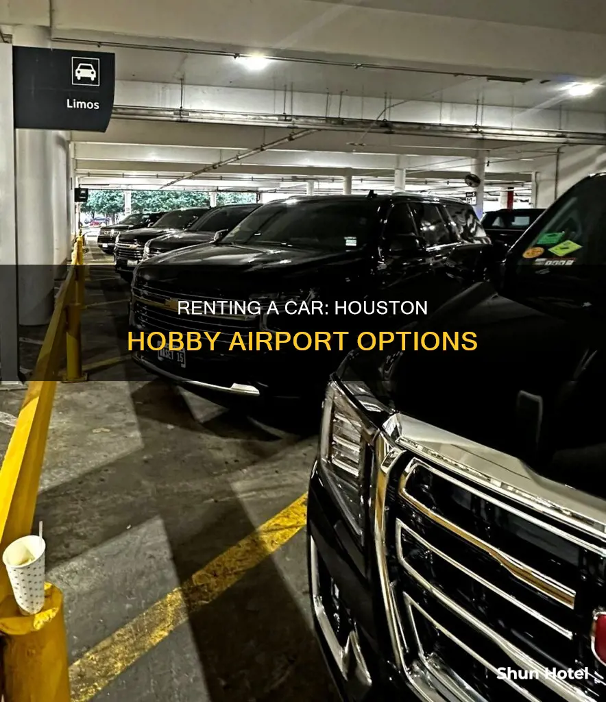 can you rent a car at houston hobby airport
