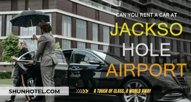 Renting a Car at Jackson Hole Airport: Is it Possible?