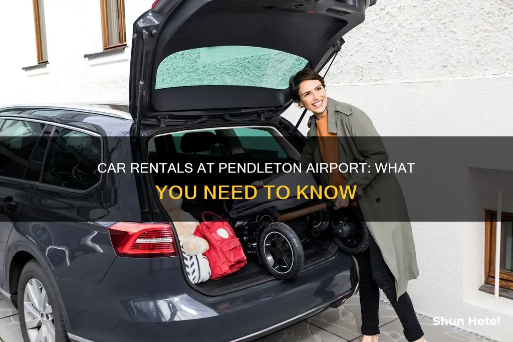 can you rent a car at pendleton airport