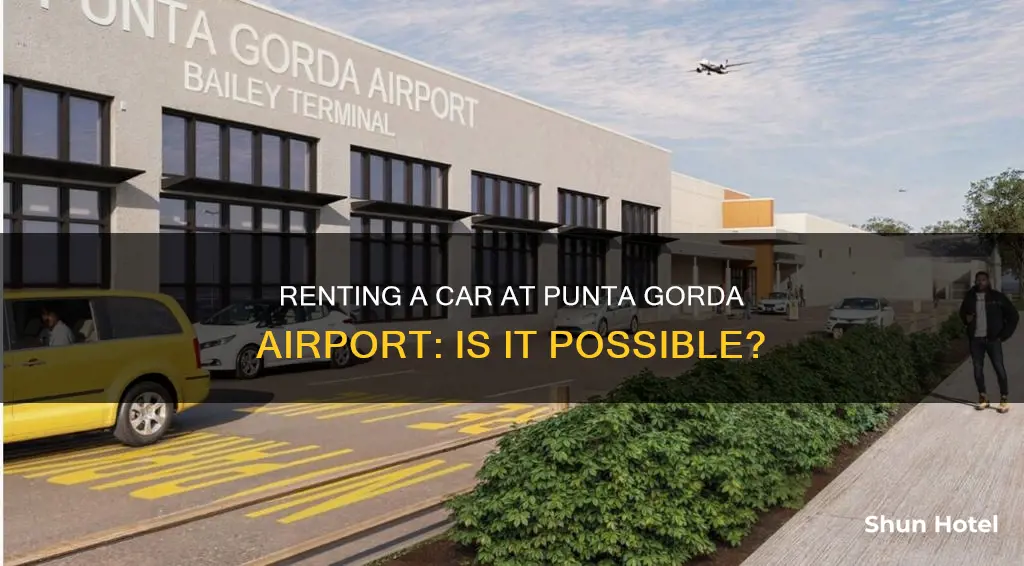 can you rent a car at punta gorda airport